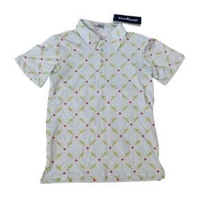 NWT Blue Quail Size 18M Grasshopper Polo